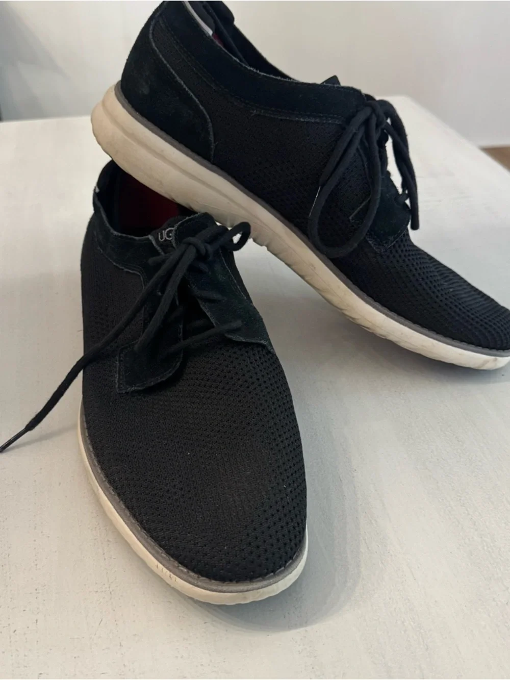 UGG Men’s Union Derby HyperWeave Knit Lace Up Chukka Shoe Sz 13 GUC